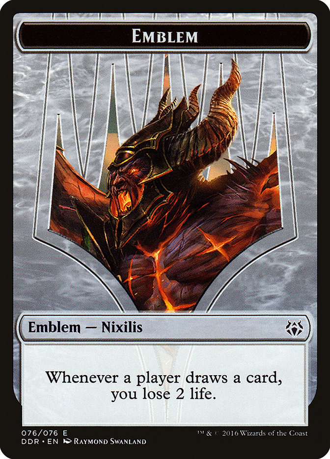 Ob Nixilis Reignited Emblem [Duel Decks: Nissa vs. Ob Nixilis] | Grognard Games