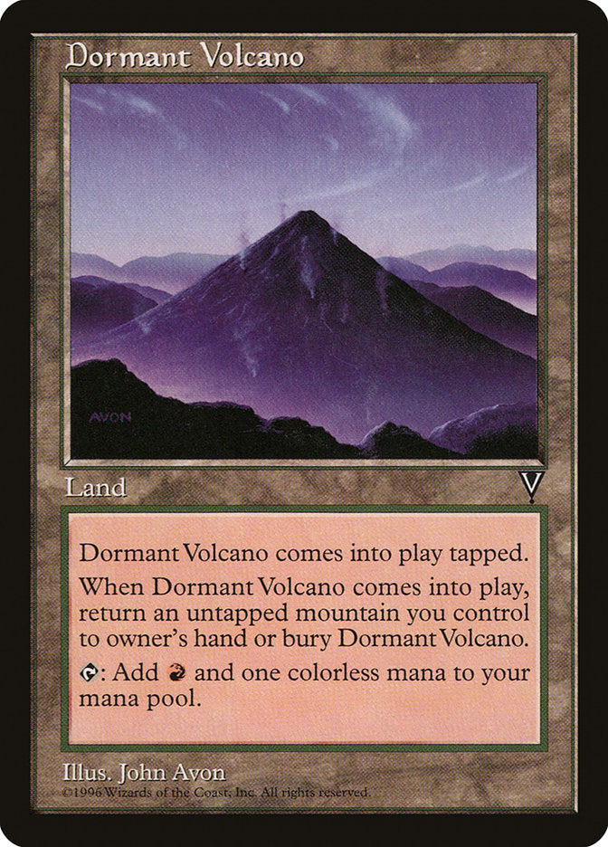 Dormant Volcano [Visions] | Grognard Games