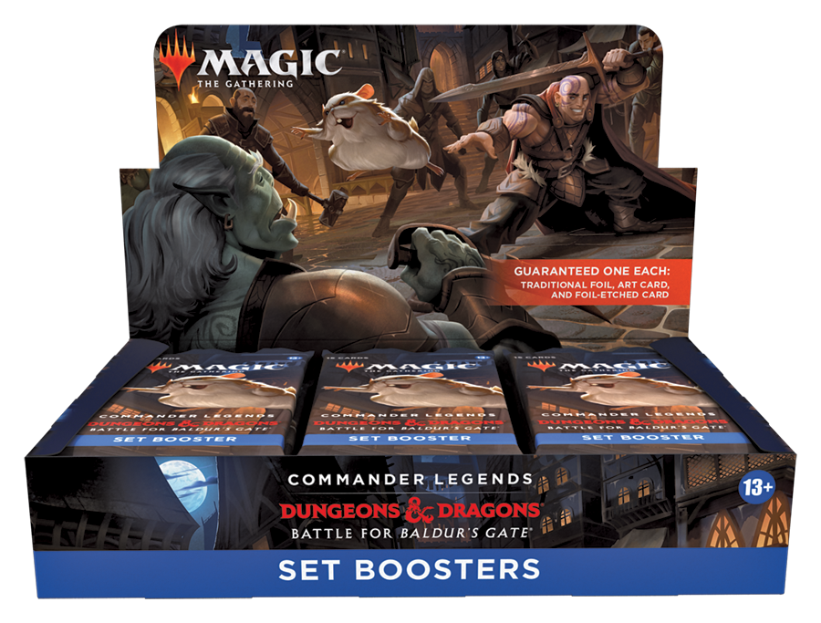Commander Legends: Battle for Baldur's Gate - Set Booster Display | Grognard Games
