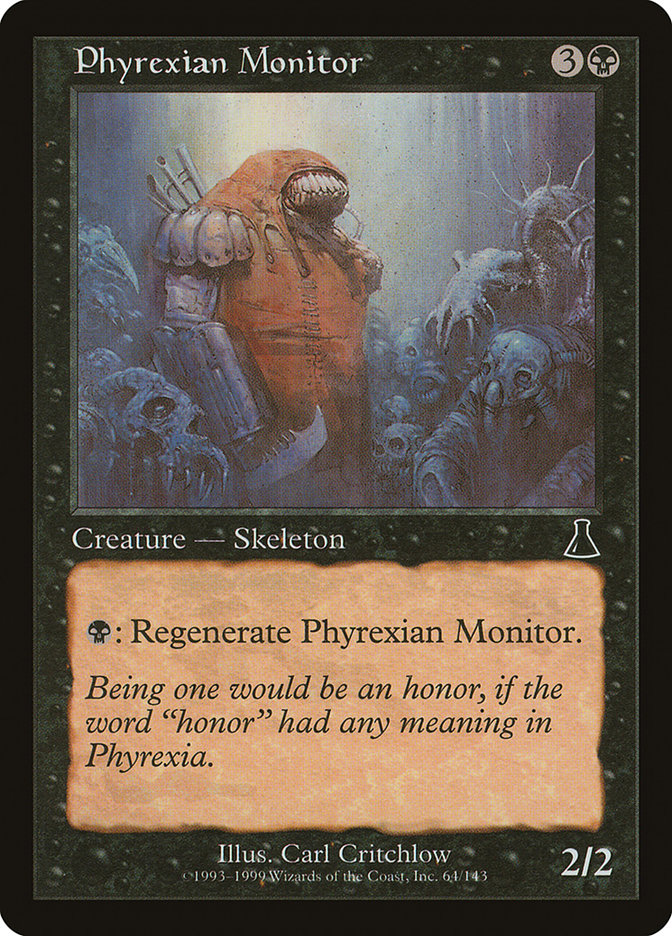 Phyrexian Monitor [Urza's Destiny] | Grognard Games