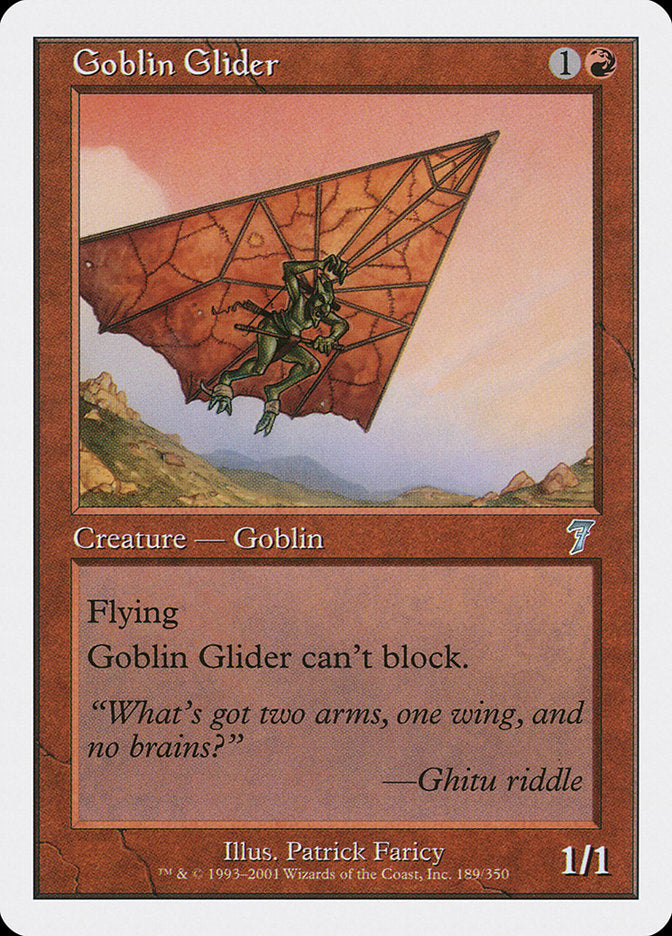 Goblin Glider [Seventh Edition] | Grognard Games