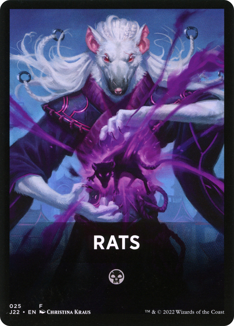 Rats Theme Card [Jumpstart 2022 Front Cards] | Grognard Games