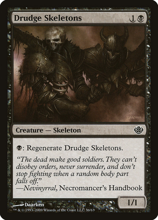 Drudge Skeletons [Duel Decks: Garruk vs. Liliana] | Grognard Games