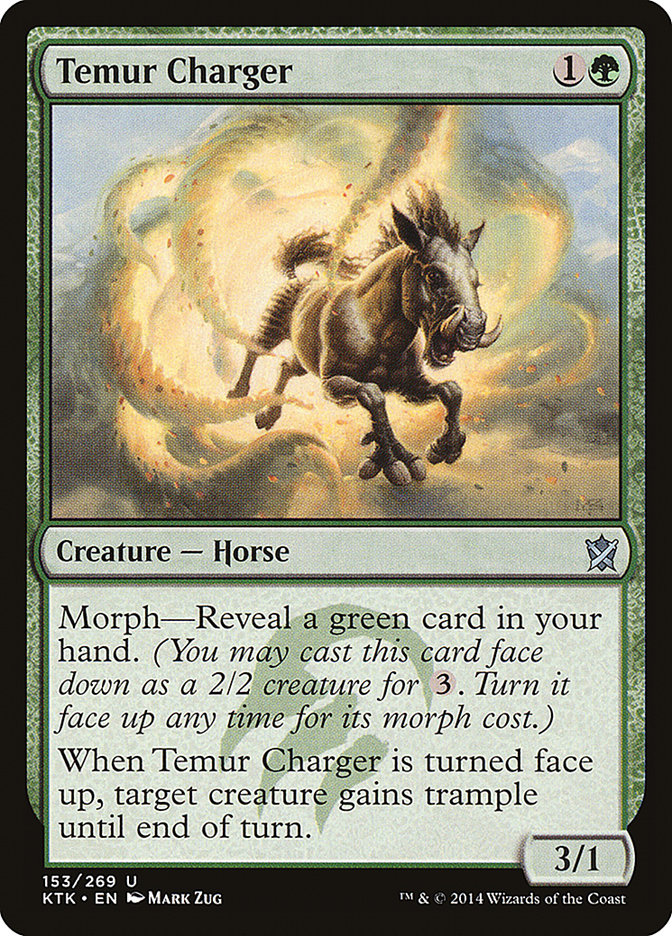 Temur Charger [Khans of Tarkir] | Grognard Games