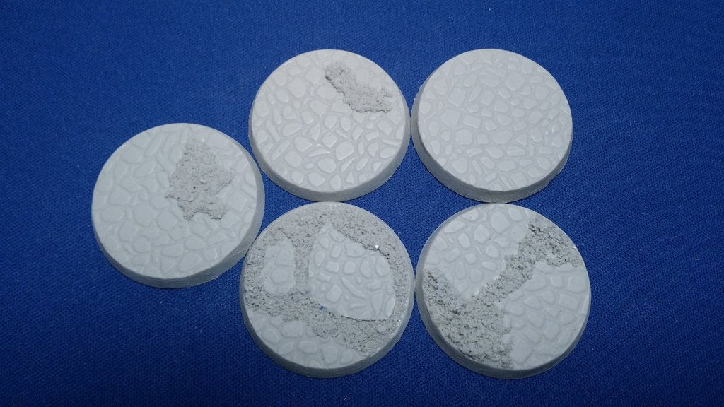 Elrik's Hobbies: Cobblestone Base Round 40mm | Grognard Games