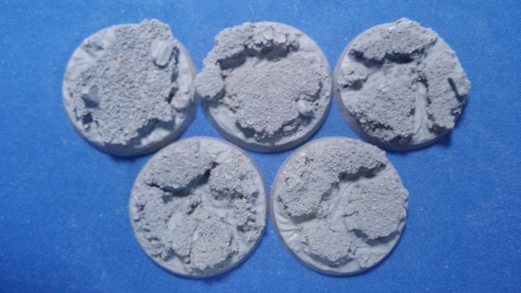 Elrik's Hobbies: Lava Bases Round 40mm | Grognard Games