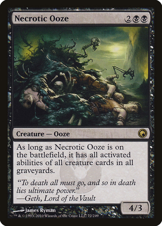Necrotic Ooze [Scars of Mirrodin] | Grognard Games