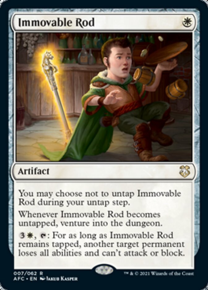 Immovable Rod [Dungeons & Dragons: Adventures in the Forgotten Realms Commander] | Grognard Games