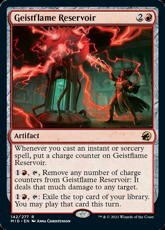 Geistflame Reservoir [Innistrad: Midnight Hunt] | Grognard Games