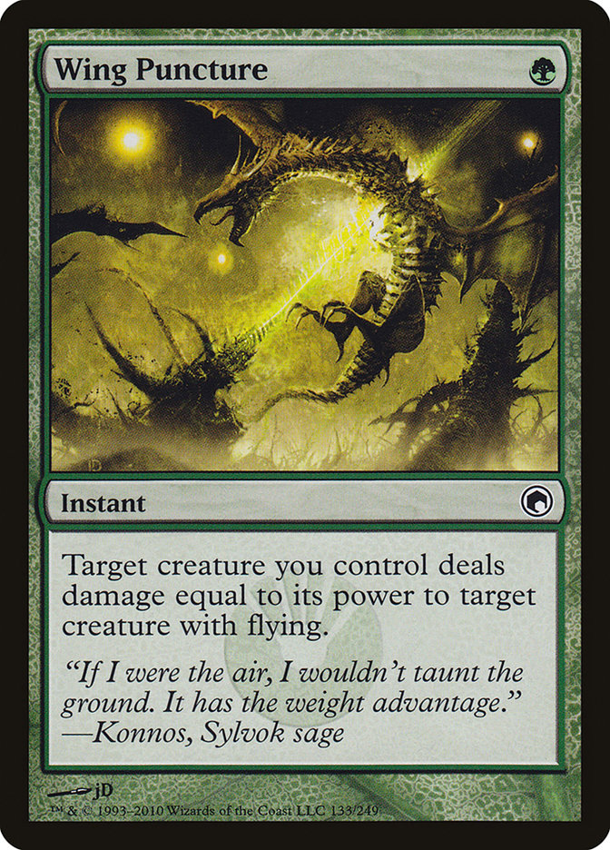 Wing Puncture [Scars of Mirrodin] | Grognard Games