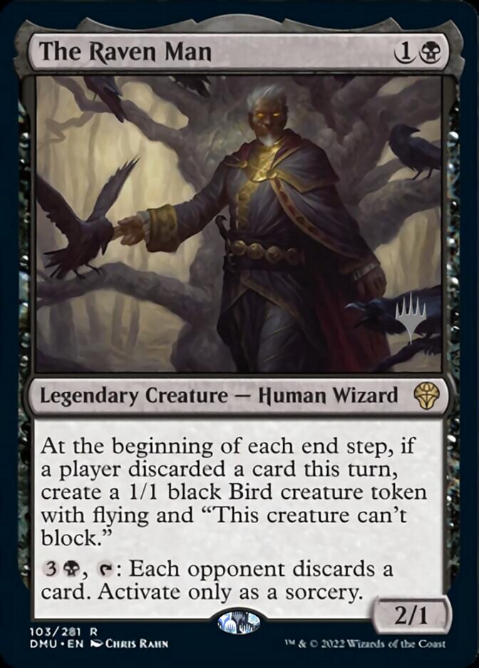 The Raven Man (Promo Pack) [Dominaria United Promos] | Grognard Games