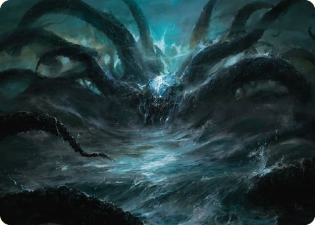 The Watcher in the Water Art Card [The Lord of the Rings: Tales of Middle-earth Art Series] | Grognard Games