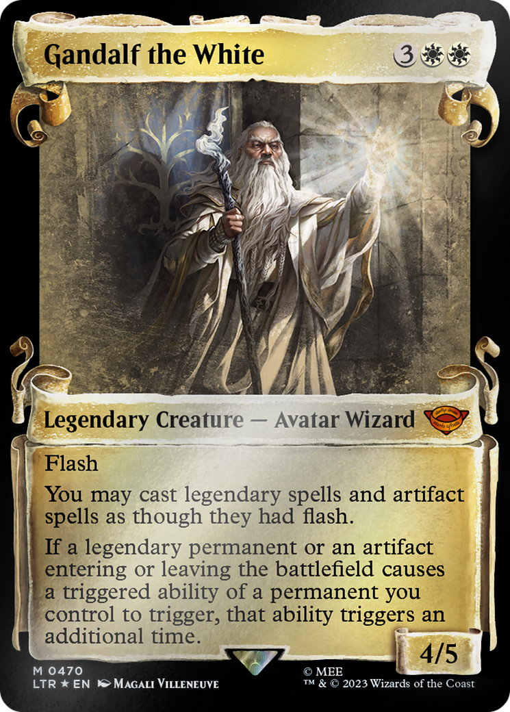 Gandalf the White [The Lord of the Rings: Tales of Middle-Earth Showcase Scrolls] | Grognard Games