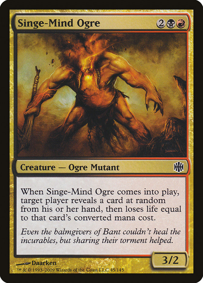 Singe-Mind Ogre [Alara Reborn] | Grognard Games