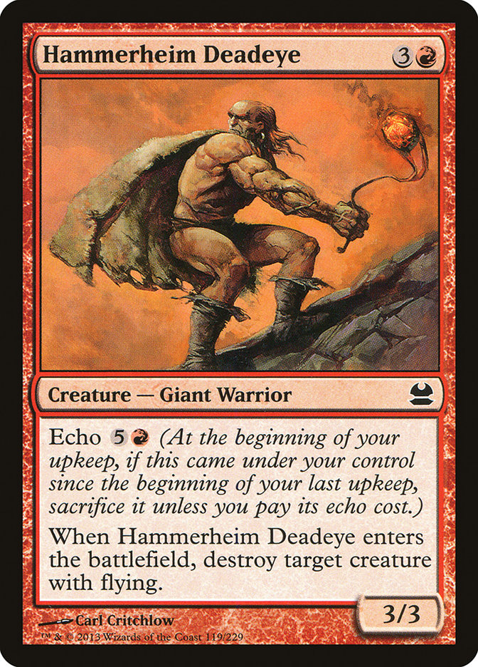Hammerheim Deadeye [Modern Masters] | Grognard Games