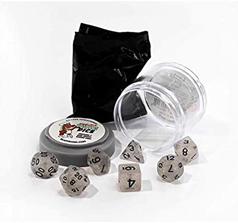 Pizza Dungeon Dice: Lucky Starlight Glitter | Grognard Games