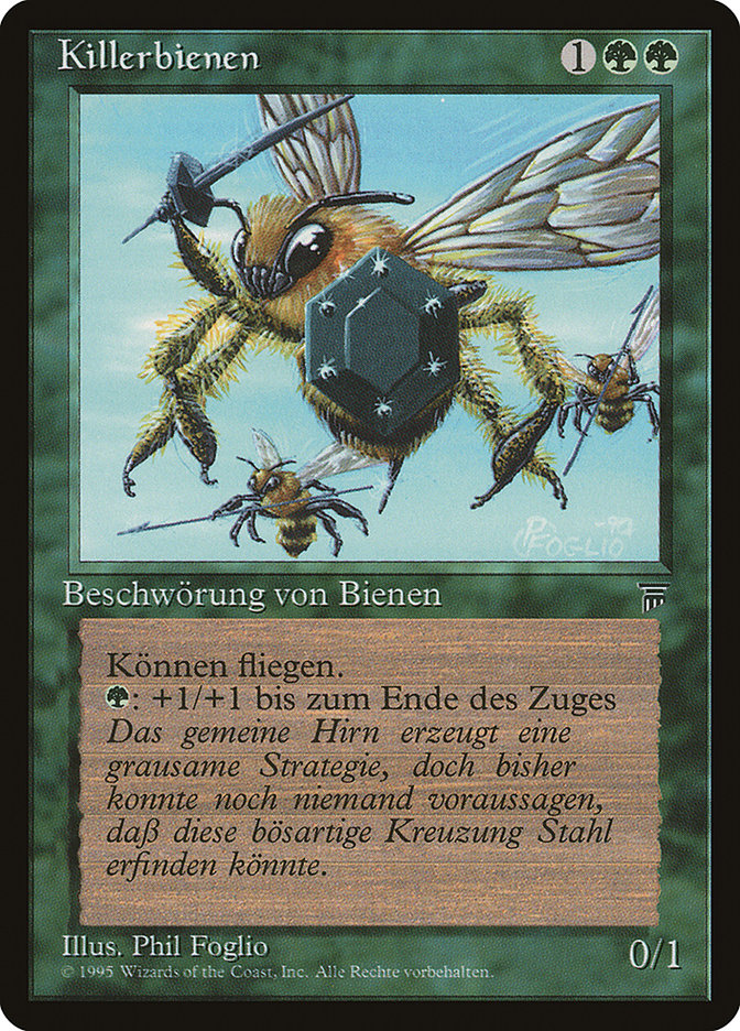Killer Bees (German) - "Killerbienen" [Renaissance] | Grognard Games