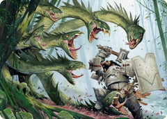 Lair of the Hydra Art Card [Dungeons & Dragons: Adventures in the Forgotten Realms Art Series] | Grognard Games