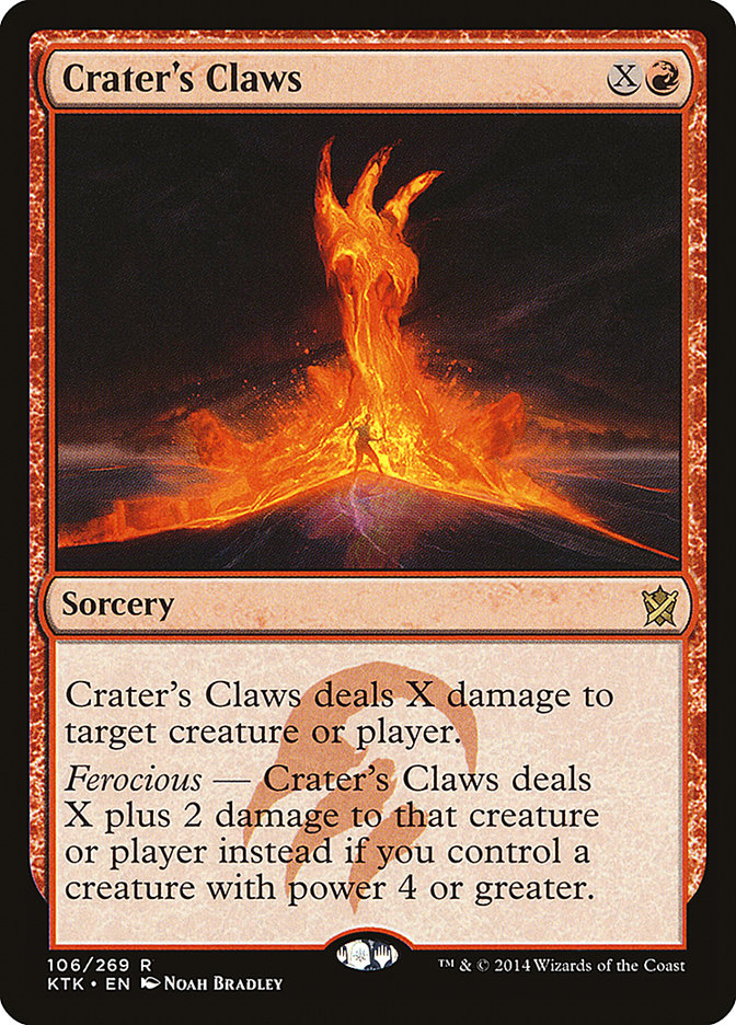 Crater's Claws [Khans of Tarkir] | Grognard Games