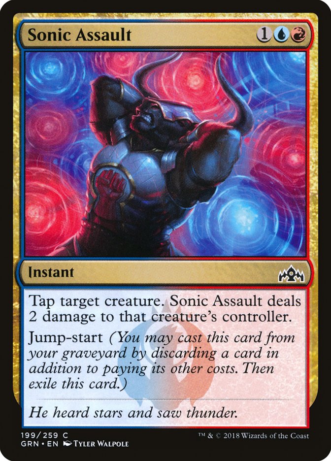 Sonic Assault [Guilds of Ravnica] | Grognard Games