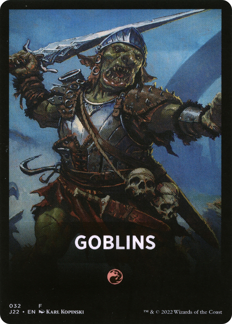 Goblins Theme Card [Jumpstart 2022 Front Cards] | Grognard Games