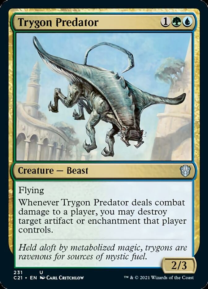 Trygon Predator [Commander 2021] | Grognard Games