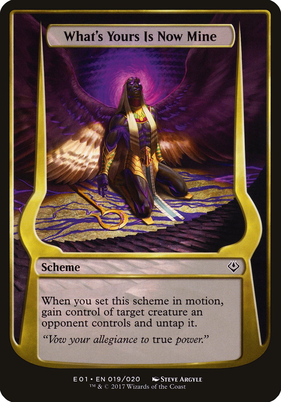 What's Yours Is Now Mine (Schemes) [Archenemy: Nicol Bolas Schemes] | Grognard Games