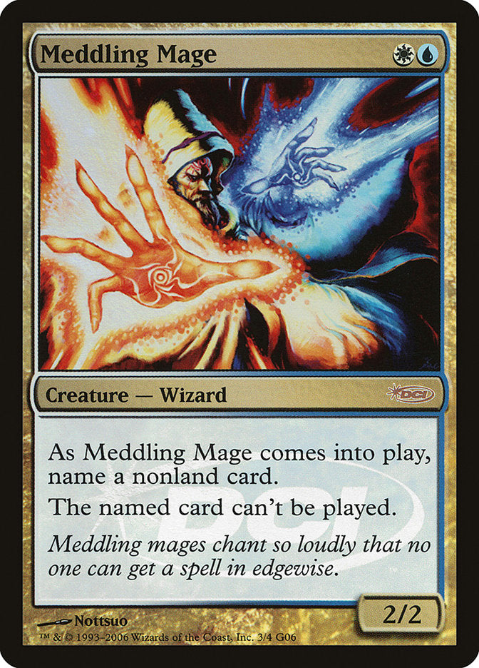 Meddling Mage [Judge Gift Cards 2006] | Grognard Games