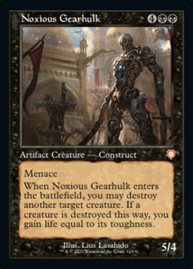 Noxious Gearhulk (Retro) [The Brothers' War Commander] | Grognard Games