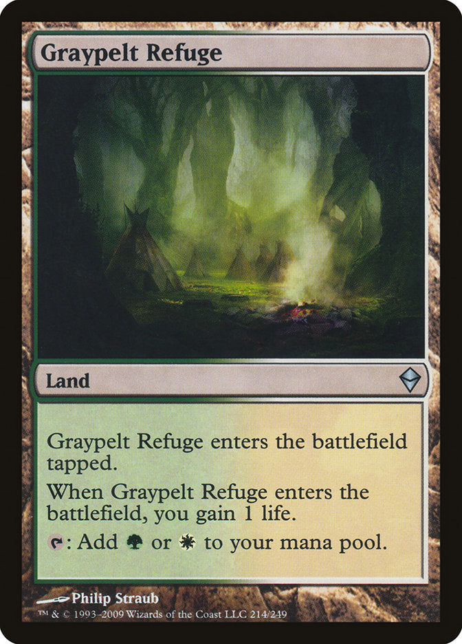 Graypelt Refuge [Zendikar] | Grognard Games