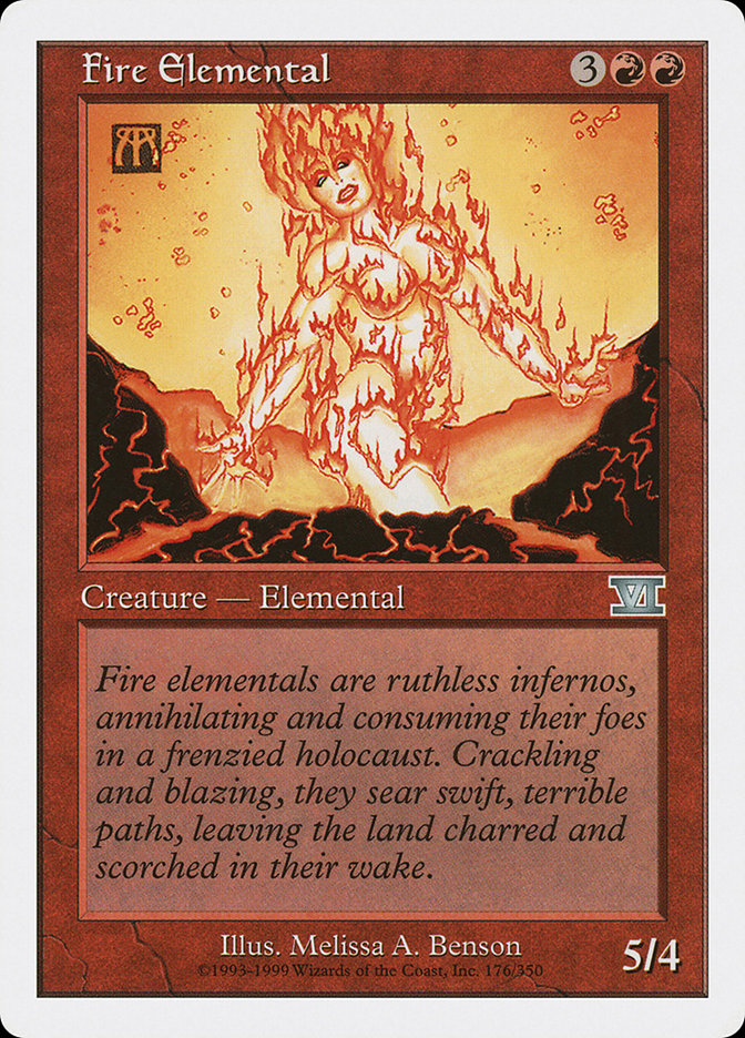 Fire Elemental [Classic Sixth Edition] | Grognard Games