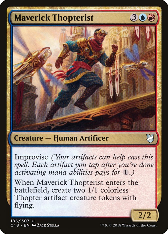 Maverick Thopterist [Commander 2018] | Grognard Games