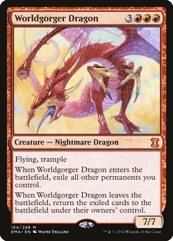 Worldgorger Dragon [Eternal Masters] | Grognard Games