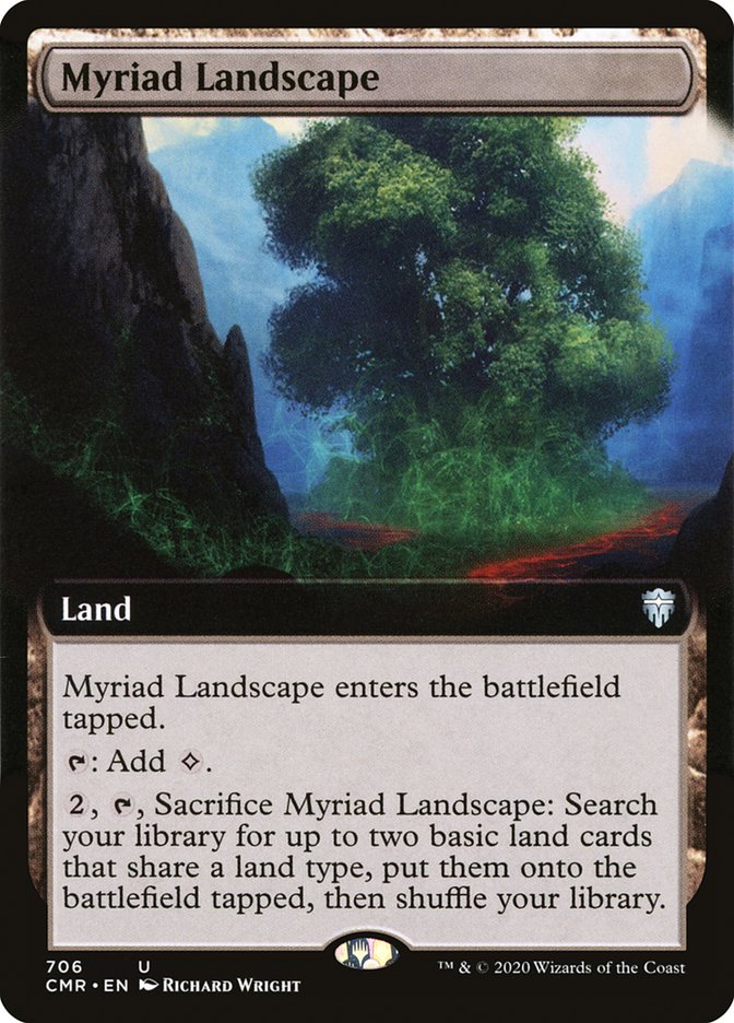 Myriad Landscape (Extended) [Commander Legends] | Grognard Games