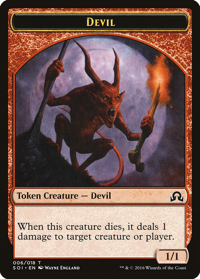 Devil [Shadows over Innistrad Tokens] | Grognard Games