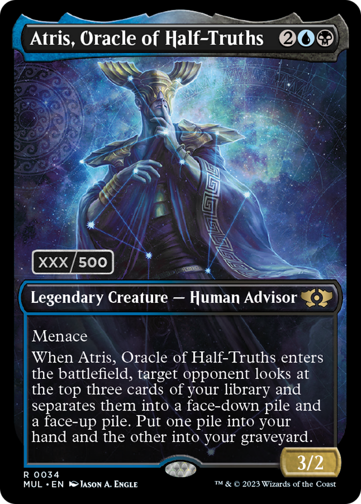 Atris, Oracle of Half-Truths (Serialized) [Multiverse Legends] | Grognard Games