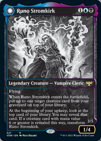 mtg eternal night cards Runo Stromkirk (2) (showcase)