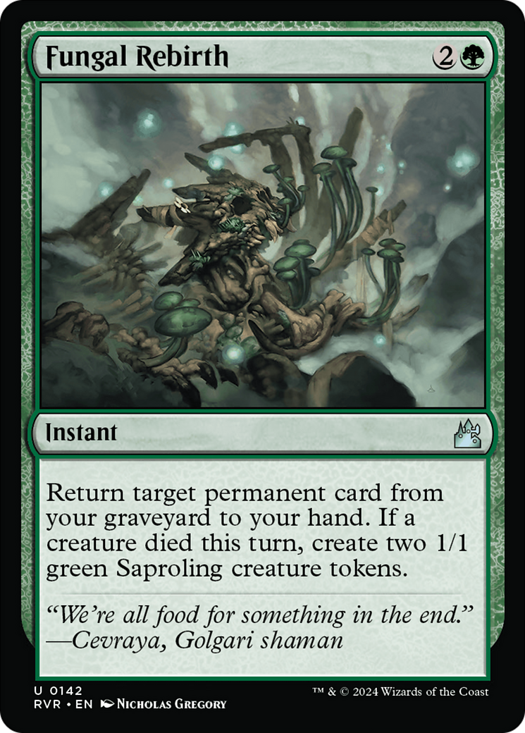 Fungal Rebirth [Ravnica Remastered] | Grognard Games