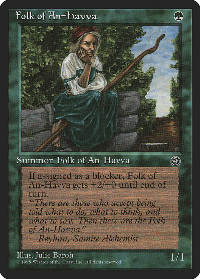 Folk of An-Havva (Reyhan Flavor Text) [Homelands] | Grognard Games