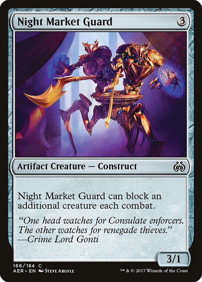 Night Market Guard [Aether Revolt] | Grognard Games