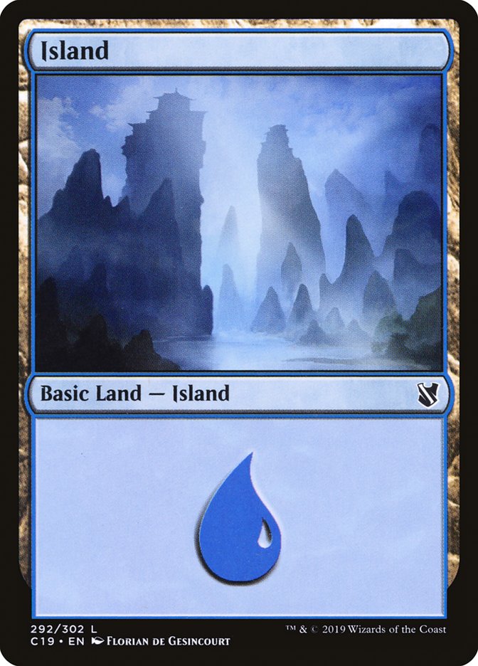 Island (292) [Commander 2019] | Grognard Games