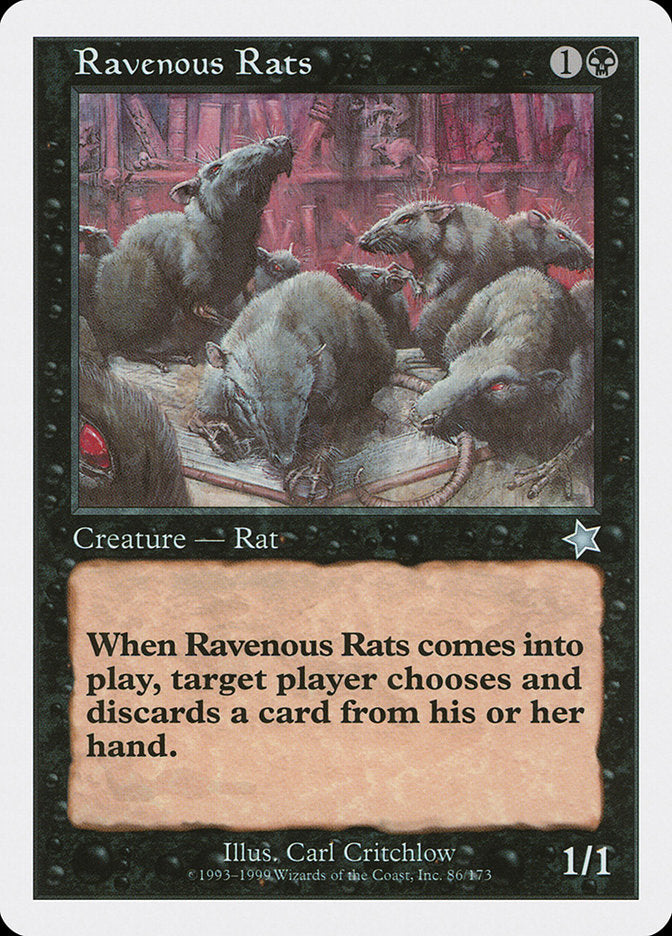 Ravenous Rats [Starter 1999] | Grognard Games