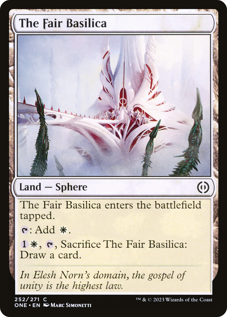 The Fair Basilica [Phyrexia: All Will Be One] | Grognard Games