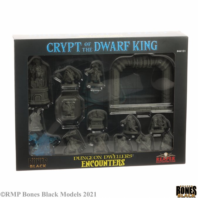 Bones Black 44151 Crypt of the Dwarf King Dungeon Dweller Encounters | Grognard Games