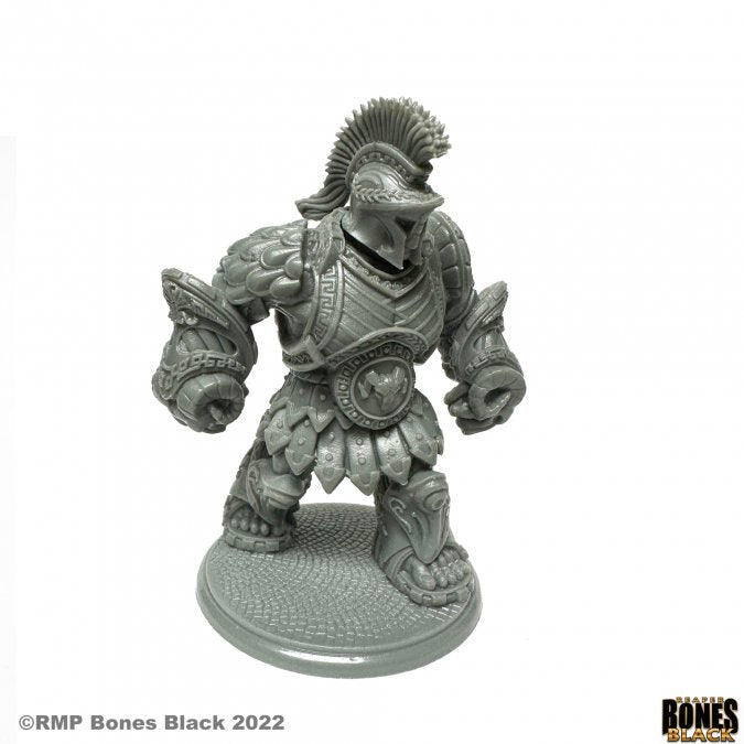 Reaper Bones Black 44171 Bronze Golem | Grognard Games