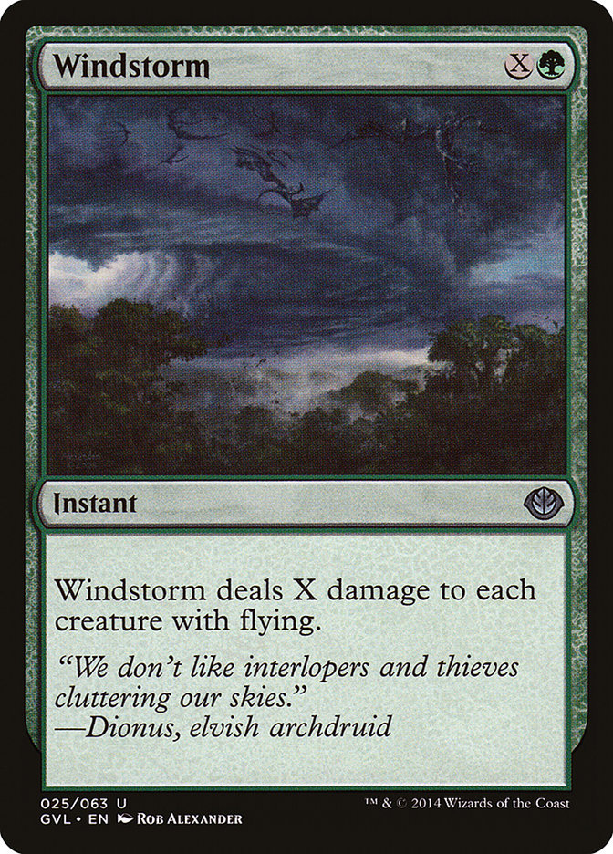 Windstorm (Garruk vs. Liliana) [Duel Decks Anthology] | Grognard Games