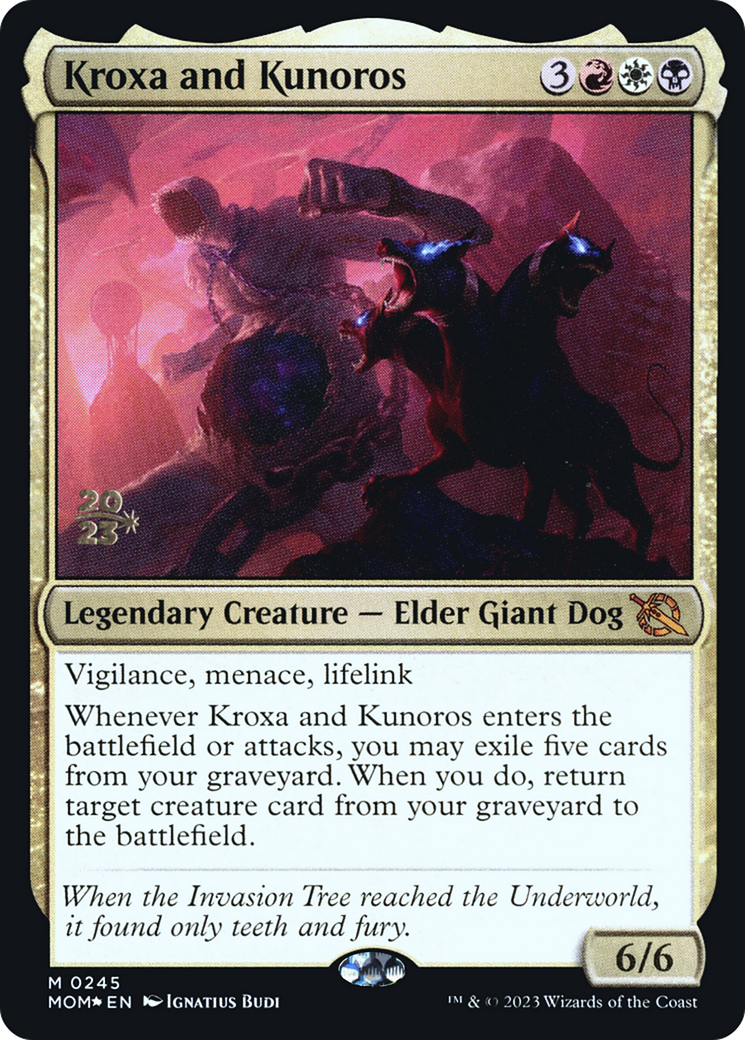 Kroxa and Kunoros [March of the Machine Prerelease Promos] | Grognard Games