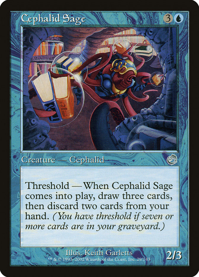 Cephalid Sage [Torment] | Grognard Games