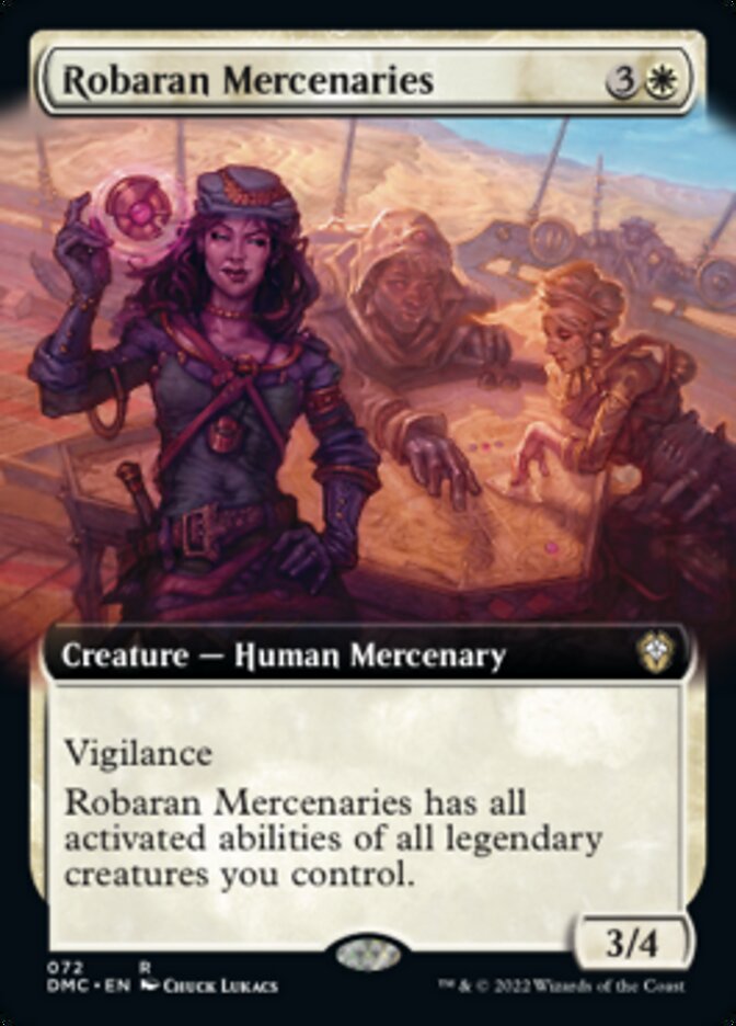 Robaran Mercenaries (Extended Art) [Dominaria United Commander] | Grognard Games