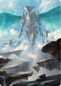 Celestial Colonnade Art Card [Zendikar Rising Art Series] | Grognard Games